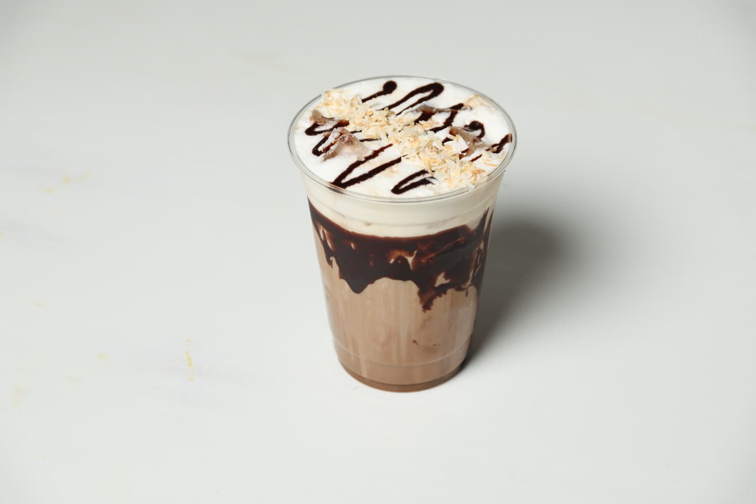 Dubai chocolate latte specialty coffee at Pineapple Sol Cary NC