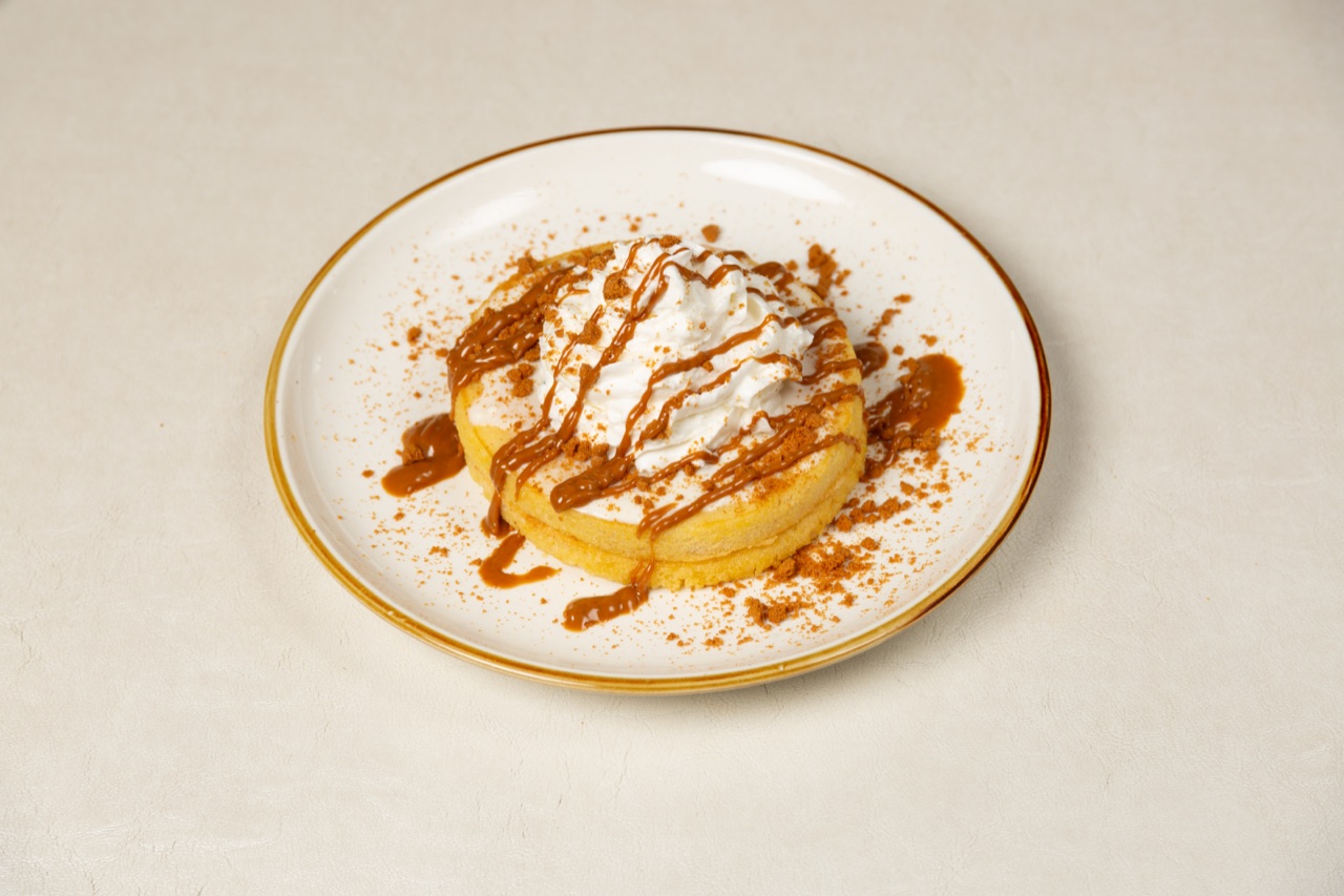 Biscoff Pancakes at Pineapple Sol Cary NC