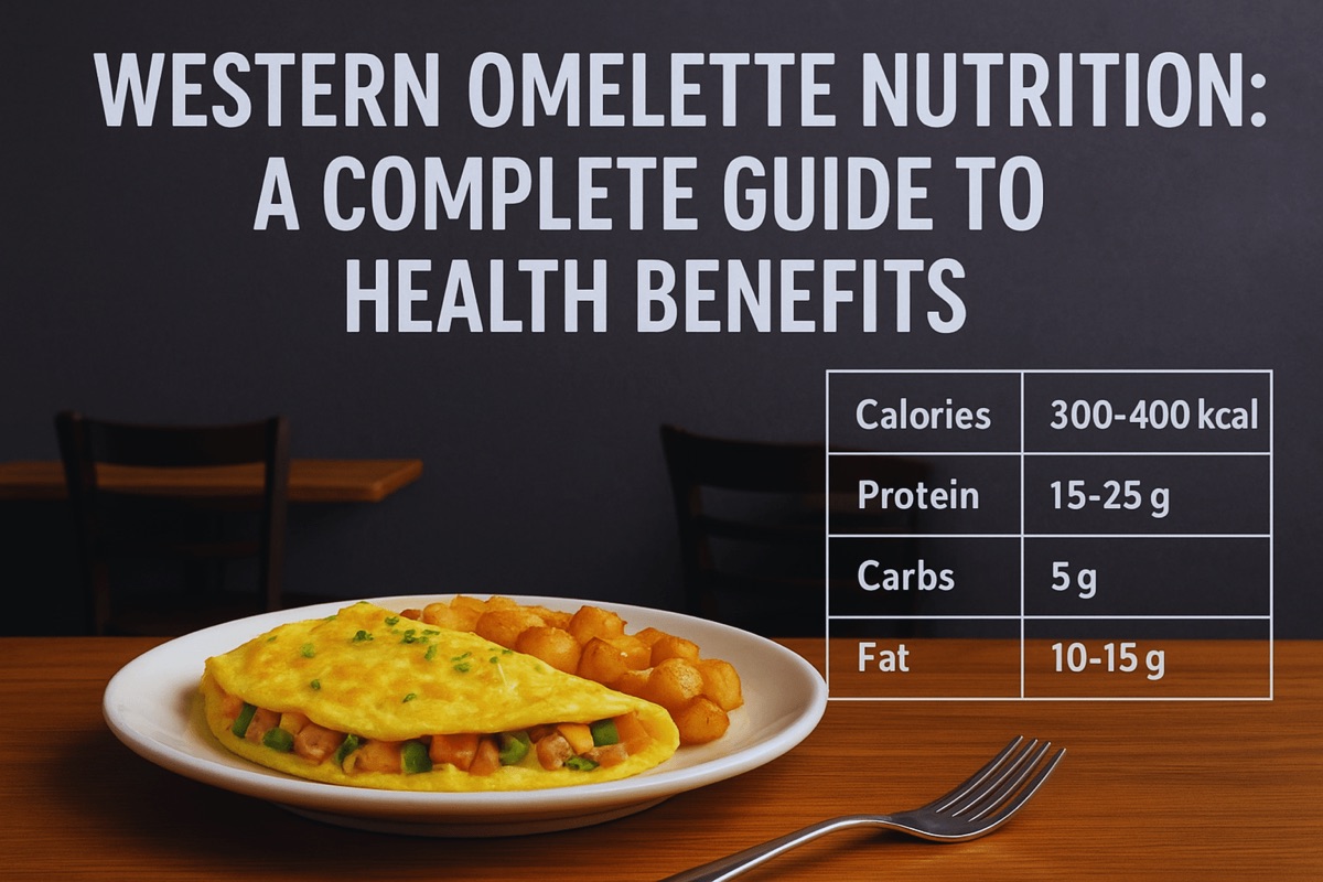 Western Omelette Nutrition