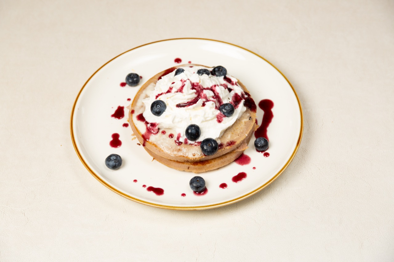 Blueberry Pancakes at Pineapple Sol Cary NC