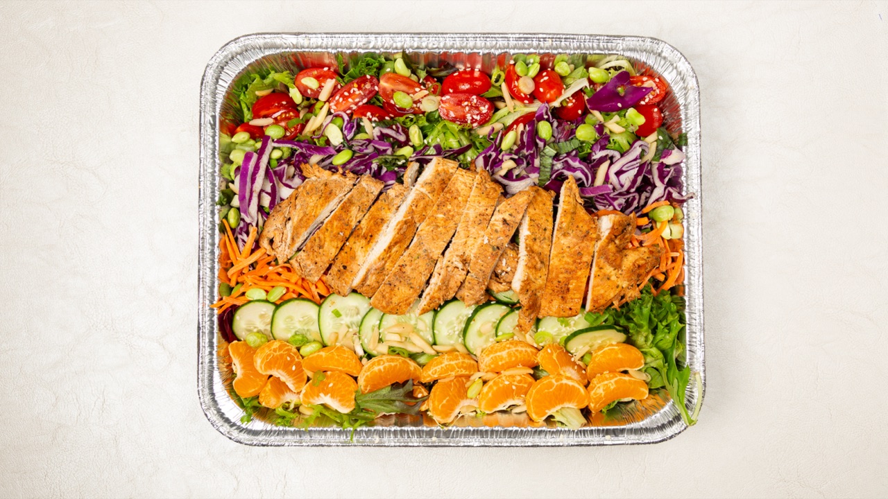Thai Almond Salad catering at Pineapple Sol Cary NC