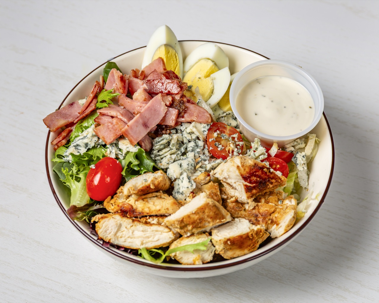 Cobb Salad at Pineapple Sol Cary NC