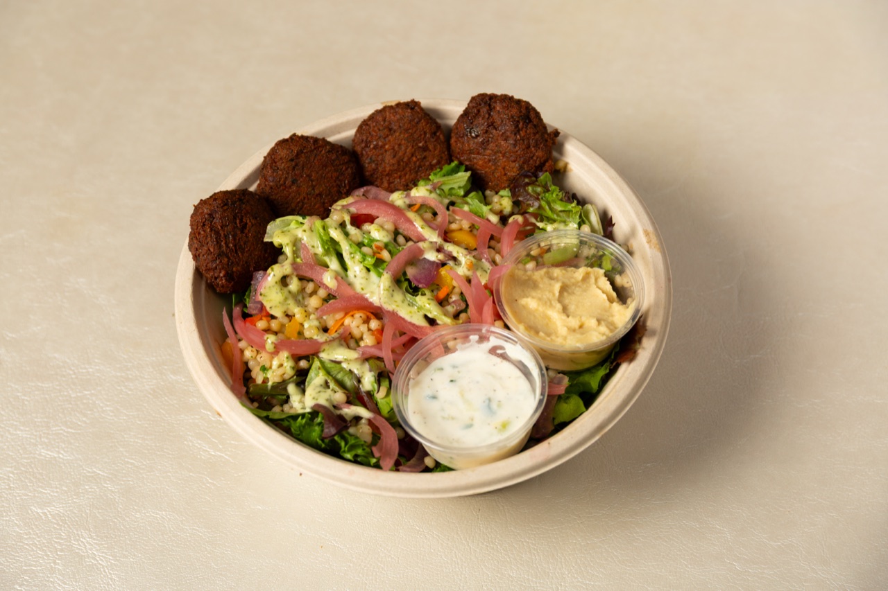 Mediterranean Bowl at Pineapple Sol Cary NC