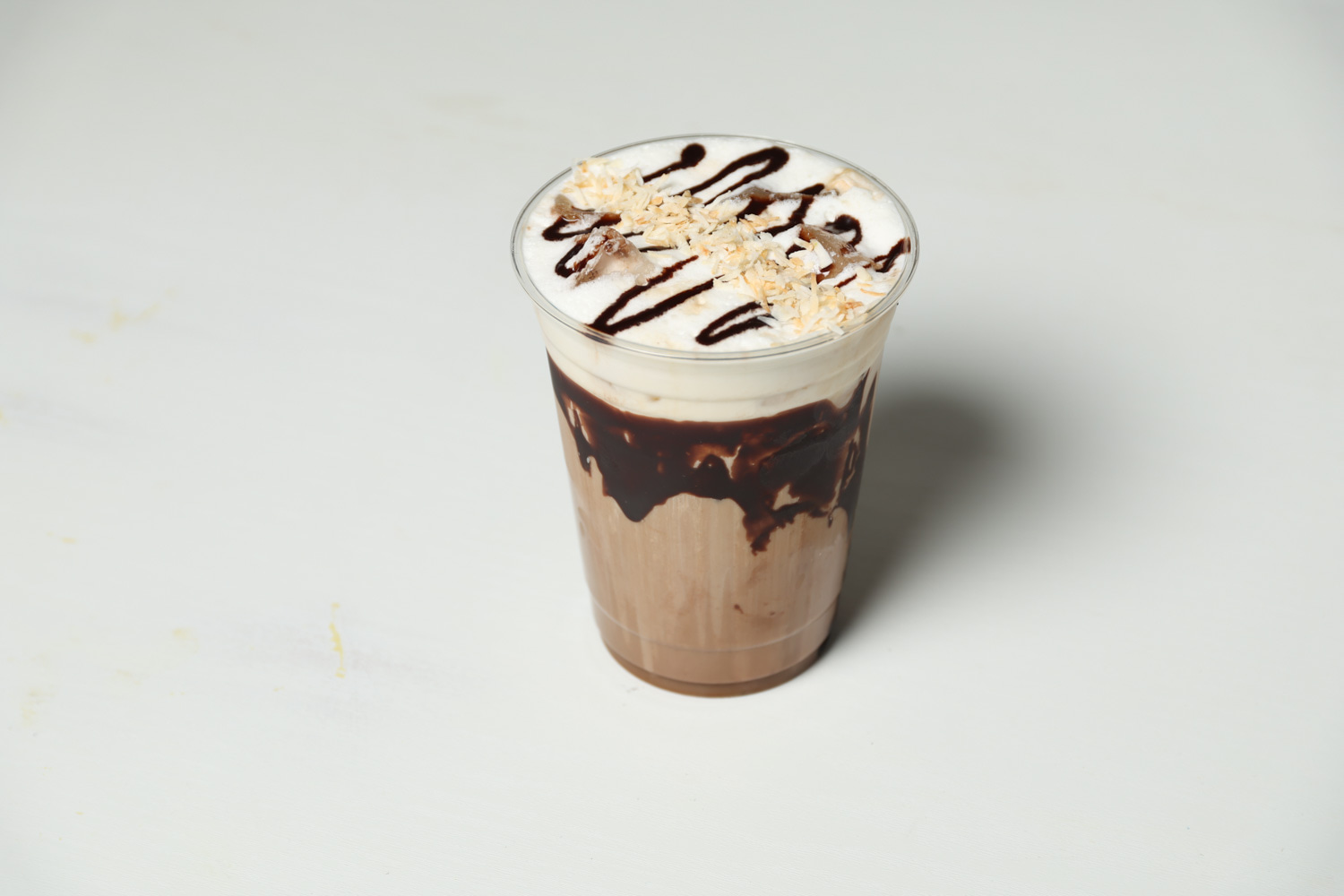 Dubai chocolate latte specialty coffee at Pineapple Sol Cary NC